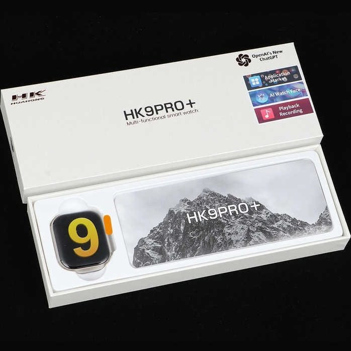 ساعت هوشمند طرح اپل واچ مدل HK9 PRO PLUS نسخه AI