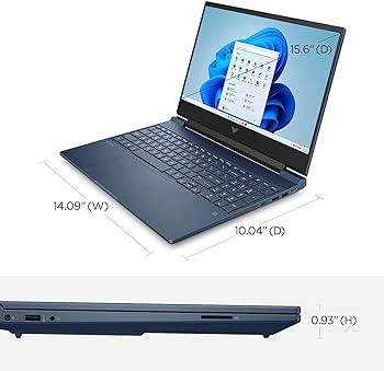 لپ تاپ استوک گیمینگ اچ پی Victus 16 / مدل i7 11800H 16GB 512GB SSD 6GB RTX 3060 16 “FHD 144HZ