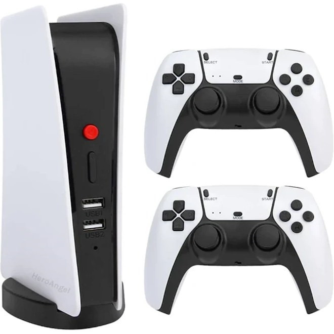 کنسول گیم استیک طرح PS5 حافظه 64 گیگ مدل 4K ultra HD کلاسیک 2.4G