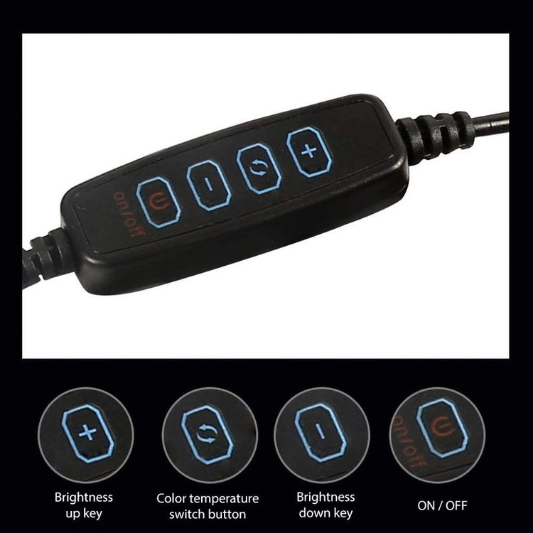 رینگ لایت مدل FRL-26 قطر 26 سانتیمتر