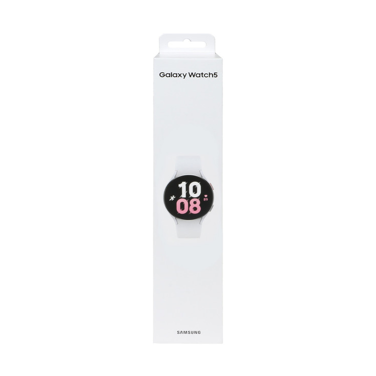 ساعت هوشمند سامسونگ Galaxy Watch5 44mm مدل SM-R910 - نقره ای - اصلی (گارانتی 18 ماهه شرکتی)