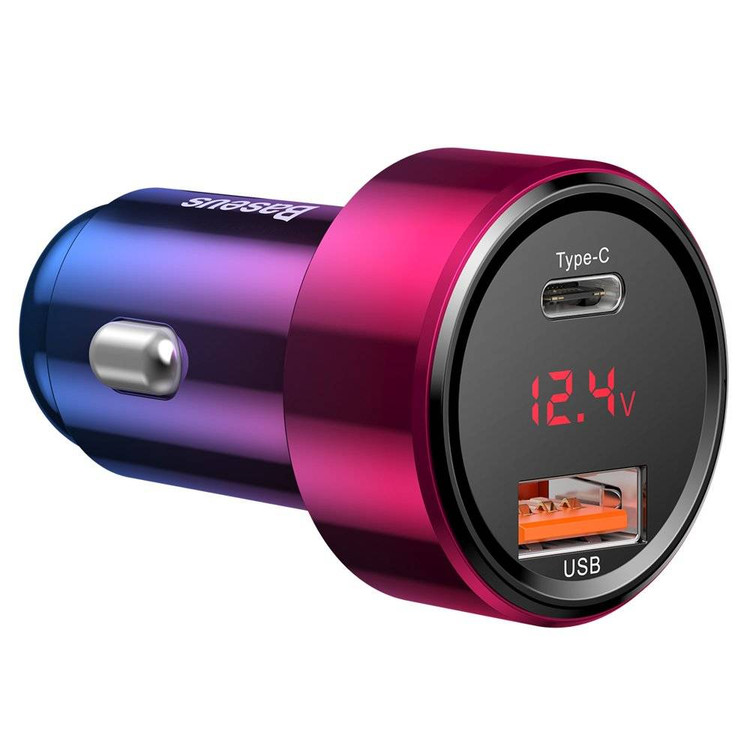 شارژر فندکی فست دو پورت Basens 20W مدل CCMLC20C