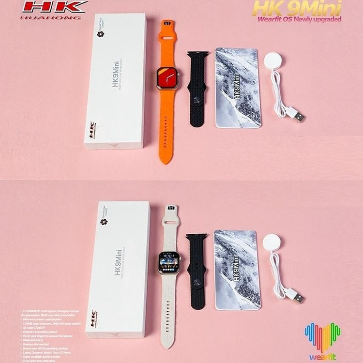 ساعت هوشمند HK9 MINI نسخه گلوبال با گارانتی شرکتی