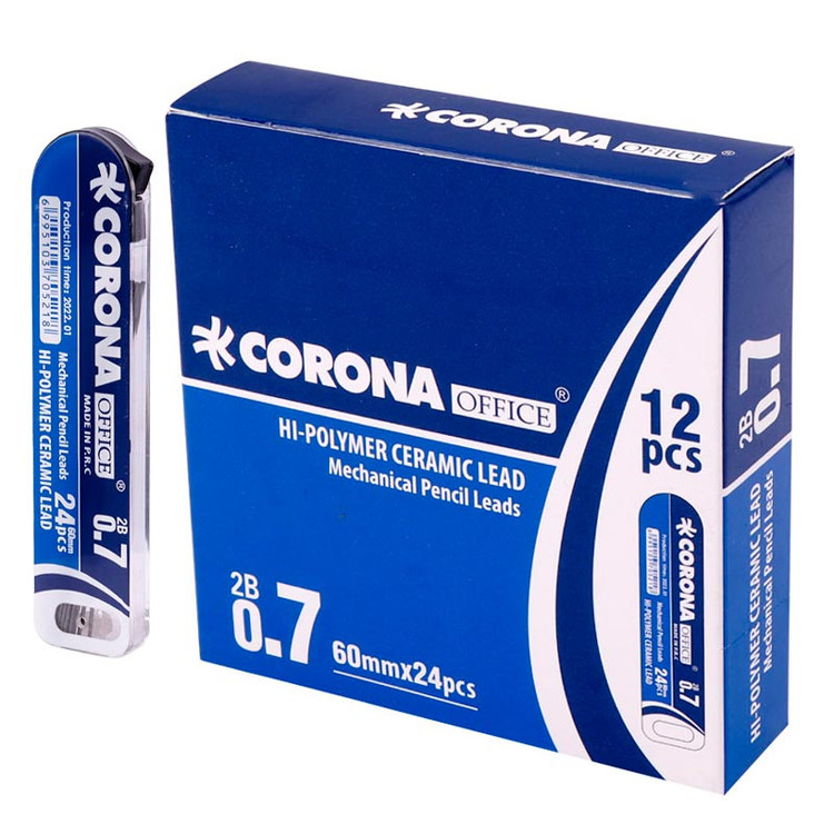 نوک مداد نوکی کرونا Corona PL-07 0.7mm 2B