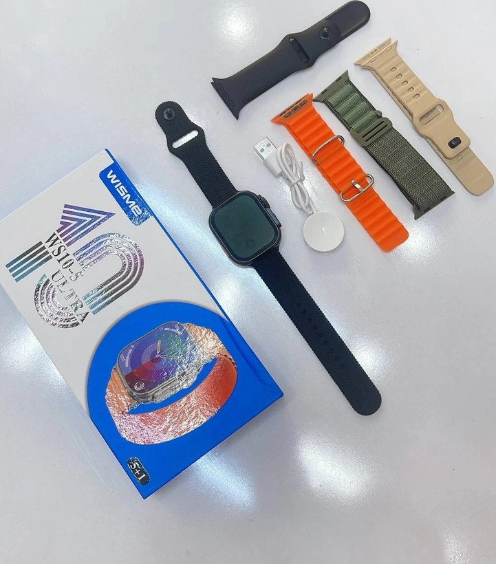 ساعت هوشمند طرح اولترا مدل WS10-5 Ultra / دارای 5 بند / با گارانتی 18 ماهه شرکتی