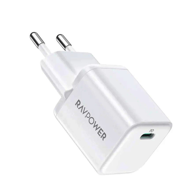 آداپتور شارژ دیواری 20 وات راوپاور (RAV POWER) مدل RP-PC 167 با گارانتی آواژنگ