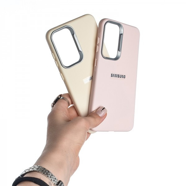 قاب سامسونگ Silver Lens Logo - مدل گوشی : Samsung A36, رنگ : سرمه ای