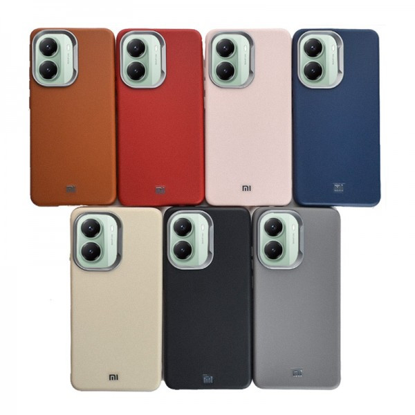 قاب شیائومی Silver Lens Logo - مدل گوشی : Xiaomi Redmi A5 4G / Poco C71, رنگ : مشکی