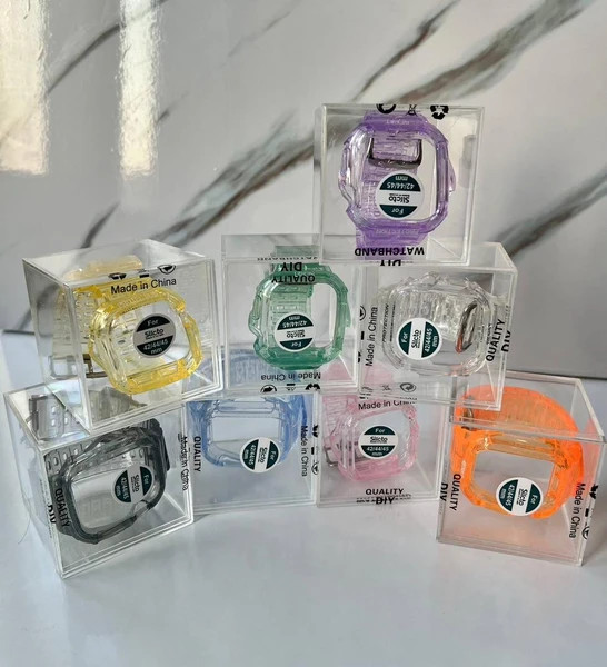 بند اپل واچ جی شاک تک رنگ G-SHOCK - مناسب سایز 38/40/41 میلیمتر