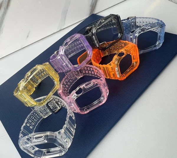 بند اپل واچ جی شاک تک رنگ G-SHOCK - مناسب سایز 38/40/41 میلیمتر