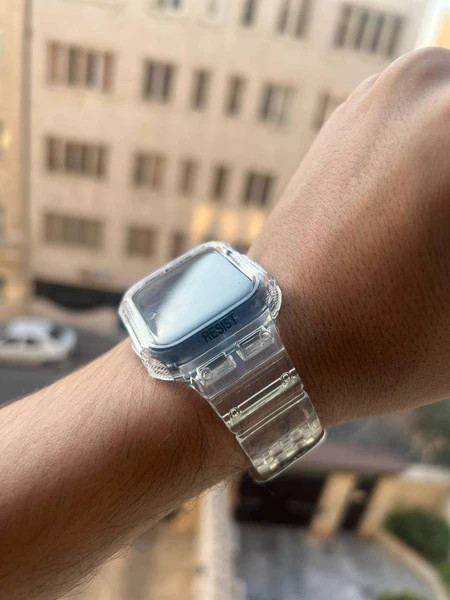 بند اپل واچ جی شاک تک رنگ G-SHOCK - مناسب سایز 38/40/41 میلیمتر