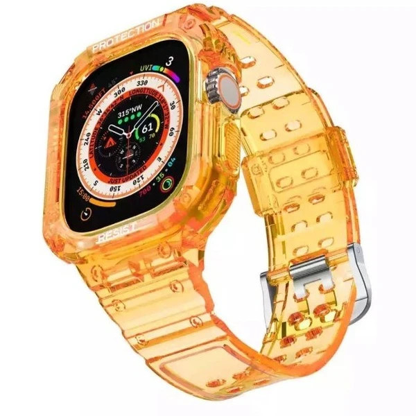 بند اپل واچ جی شاک تک رنگ G-SHOCK - مناسب سایز 38/40/41 میلیمتر