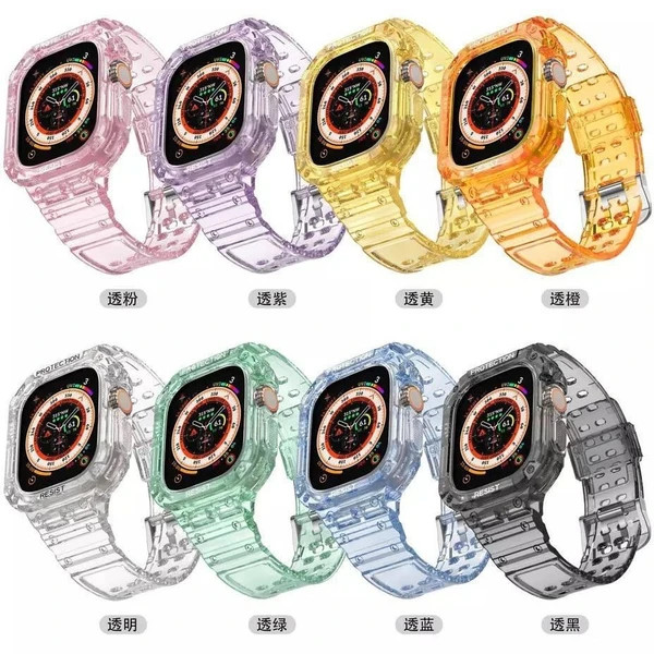 بند اپل واچ جی شاک تک رنگ G-SHOCK - مناسب سایز 38/40/41 میلیمتر