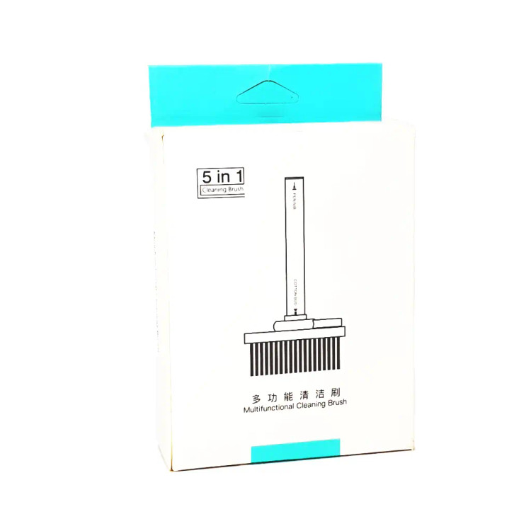 کیت تمیزکننده پنج کاره کیبورد، ایرپاد، هندزفری و موبایل مدل Q/MJD005-2021